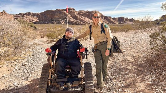 Texas State Parks roll out all-terrain track chairs
