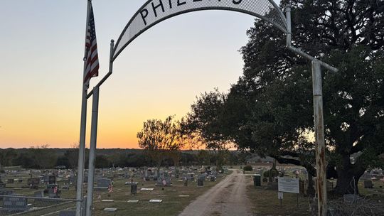 PHOTO BY ERIC ANDERSON Gravesite cleanings are set for Jan. 17 and Jan. 31 at Phillips Cemetery.