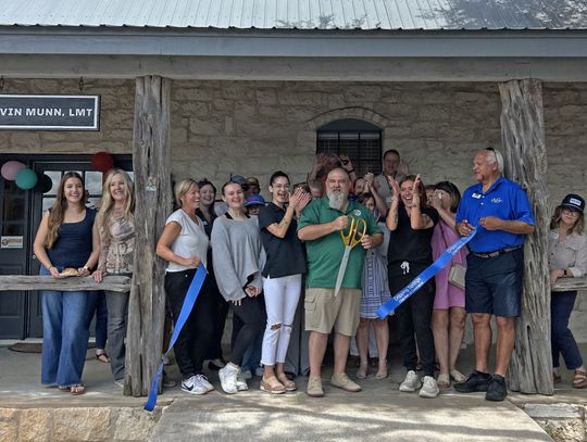 Chamber of Commerce hosts anniversary celebration for Kevin Munn LMT