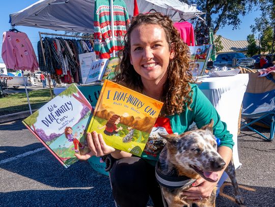 Children’s book author brings deaf awareness to readers through dog’s story