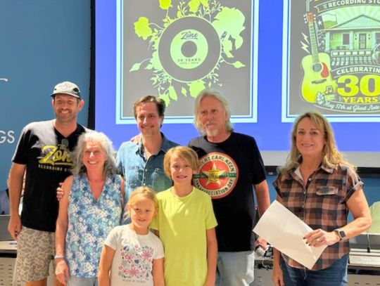City honors The Zone Recording Studio’s 30 years