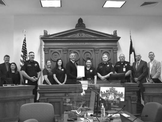 Commissioners recognize county telecommunicators