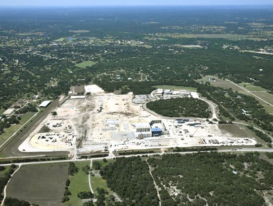 Construction underway at Driftwood Springs High School