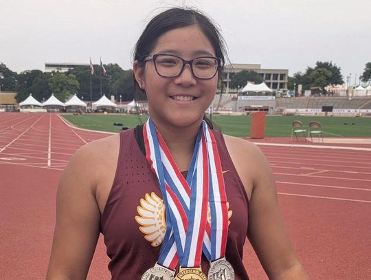 Crew takes home three medals at state track meet
