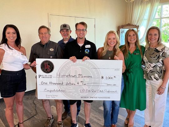 Dripping Springs Elite donates to support local housing efforts