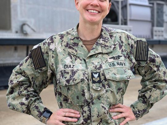 Kaela Diaz.  Photo by Mass Communication Specialist 2nd Class Marieliza Rosales,