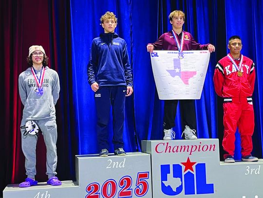 Dripping Springs wrestlers earn state championships