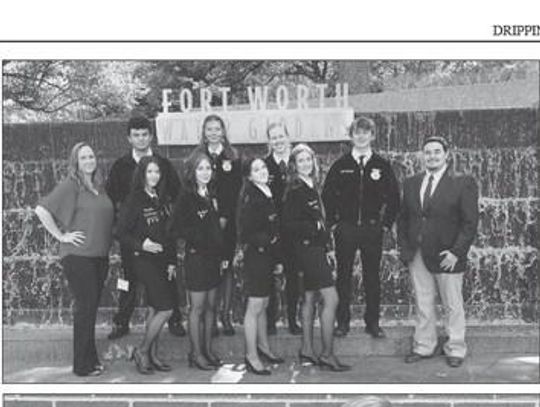 DSHS FFA competes at state convention