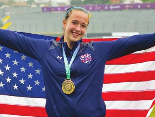 DSHS senior wins Olympic gold