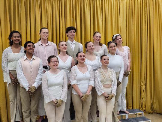 DSHS Winter Guard earns fifth at state