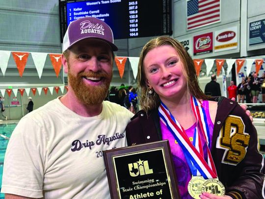 Grace Rabb leads productive state swim performances