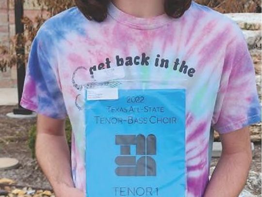 Junior selected to all-state choir