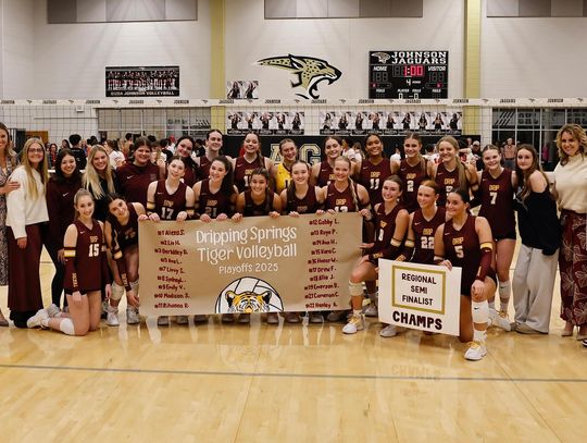 PHOTO BY DARLENE CABELA The Lady Tigers are on to the next round of the playoffs.