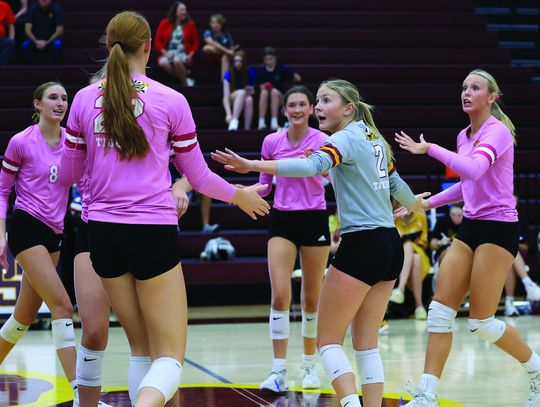 Lady Tigers nearing district volleyball title