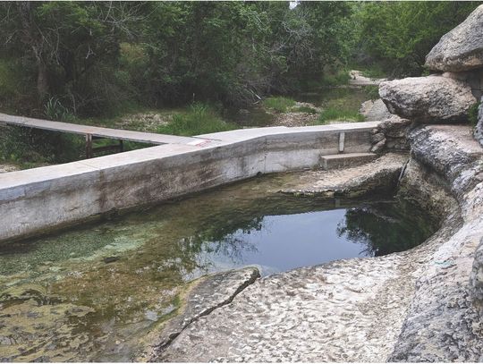 Low water levels close Jacob’s Well for a second summer