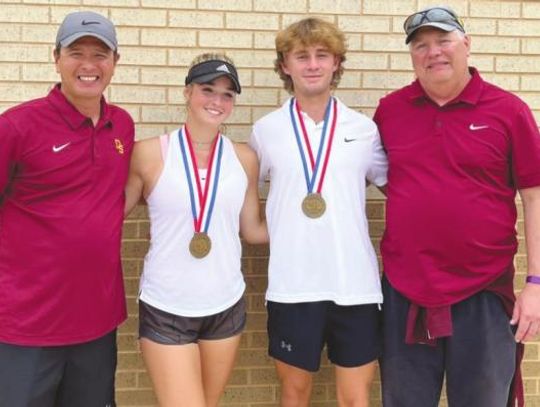 Mixed duo nets bronze at State