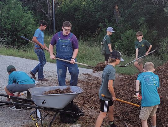 New Trails, Fresh Mulch: Local Scout transforms PAWS animal shelter