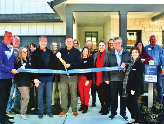 Newmark celebrates grand opening of model home with DS Chamber of Commerce