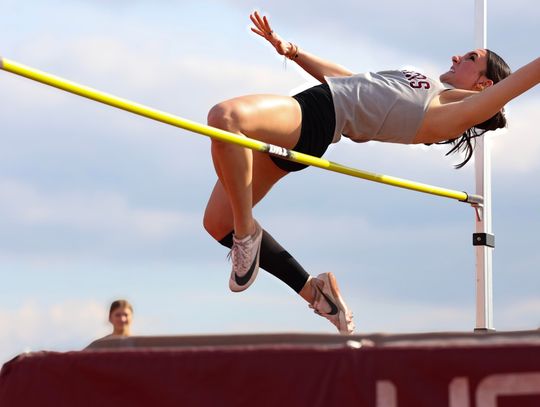 Track team competes in District 26-6A meet