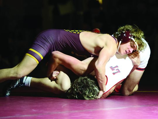 Wrestling teams compete in Lake Travis Cavalier Classic