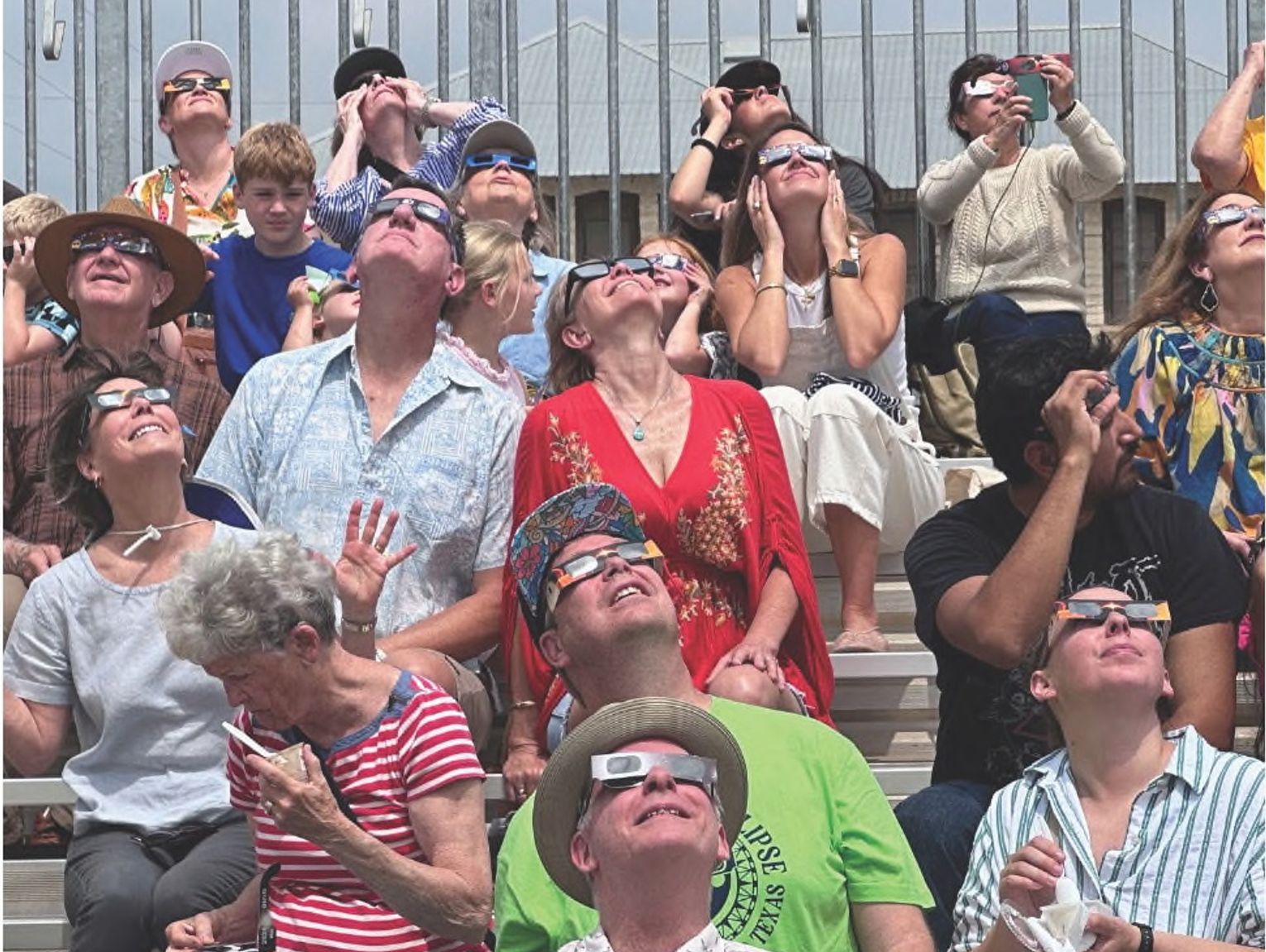 Rare total solar eclipse darkens skies across Dripping Springs