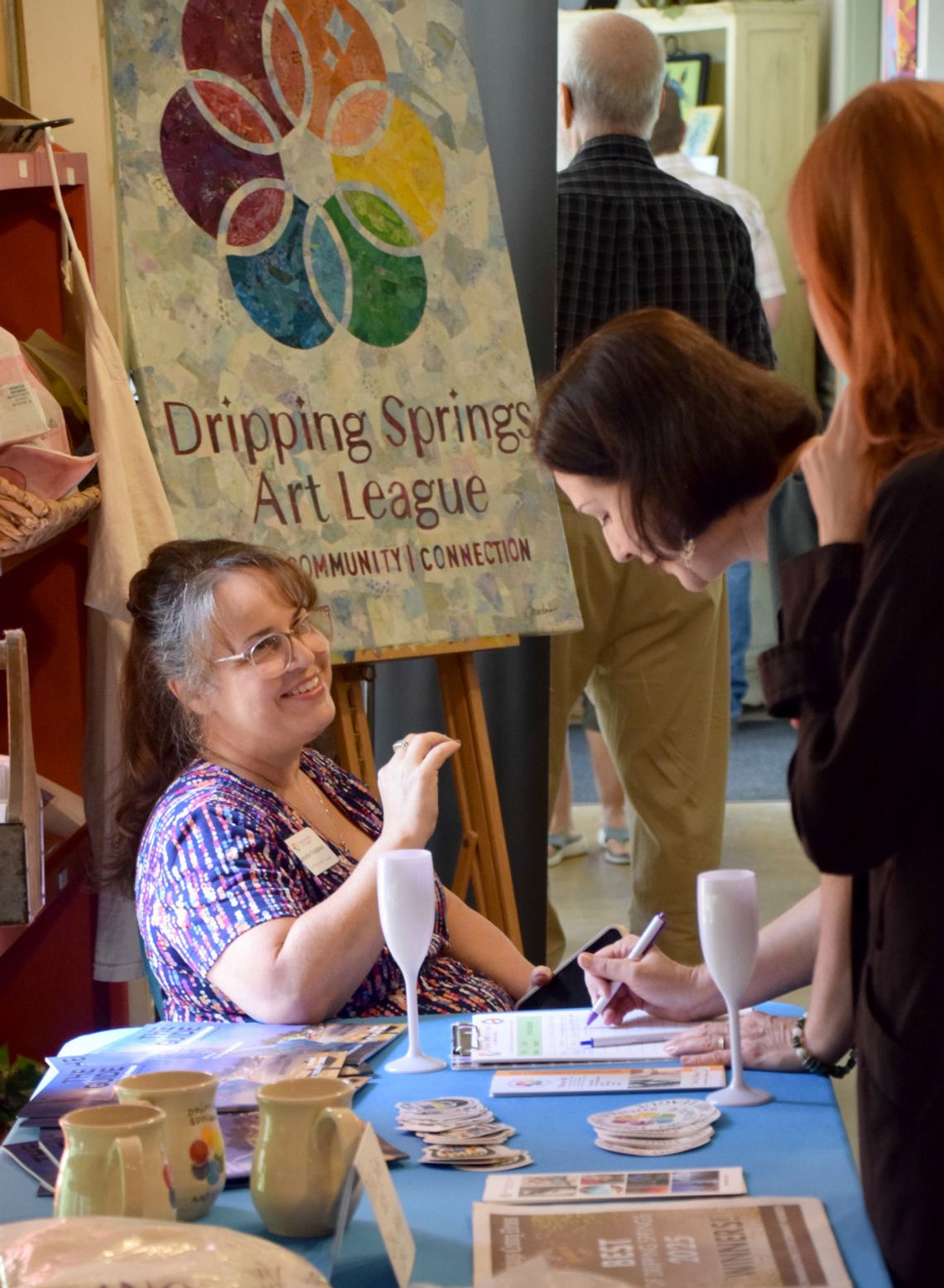 Art League opens gallery room at Rolling in Thyme and Dough