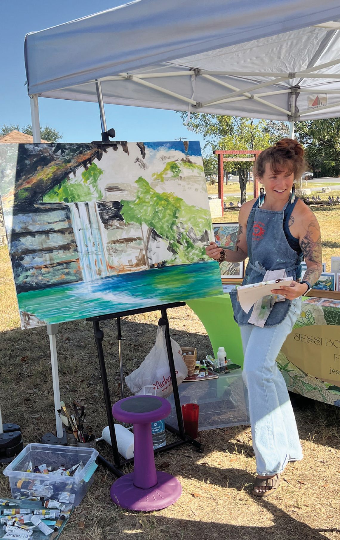 Art Market debuts in Veterans Park