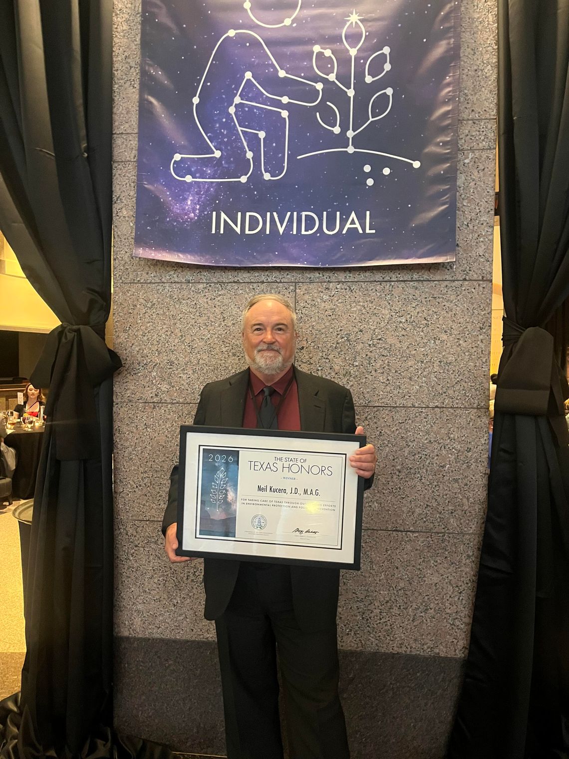 Assistant DA Kucera honored with environmental award Assistant DA Kucera honored with environmental award