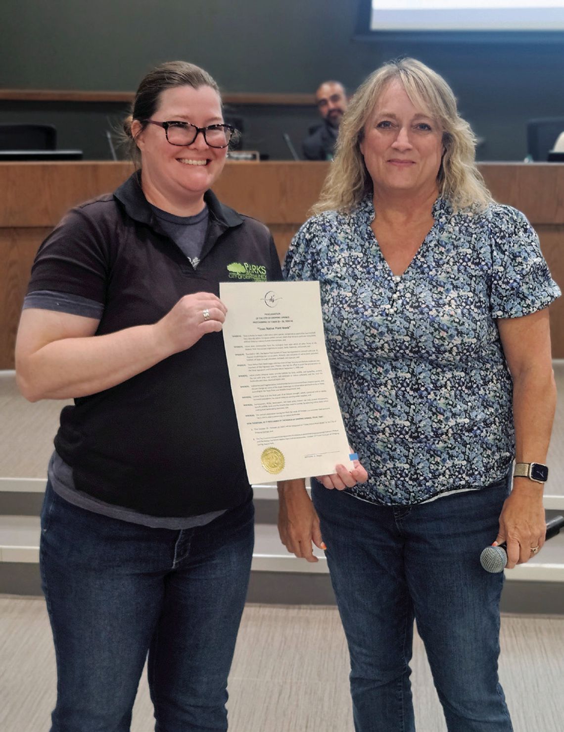 City proclaims Oct. 20-26th as “Texas Native Plant Week”