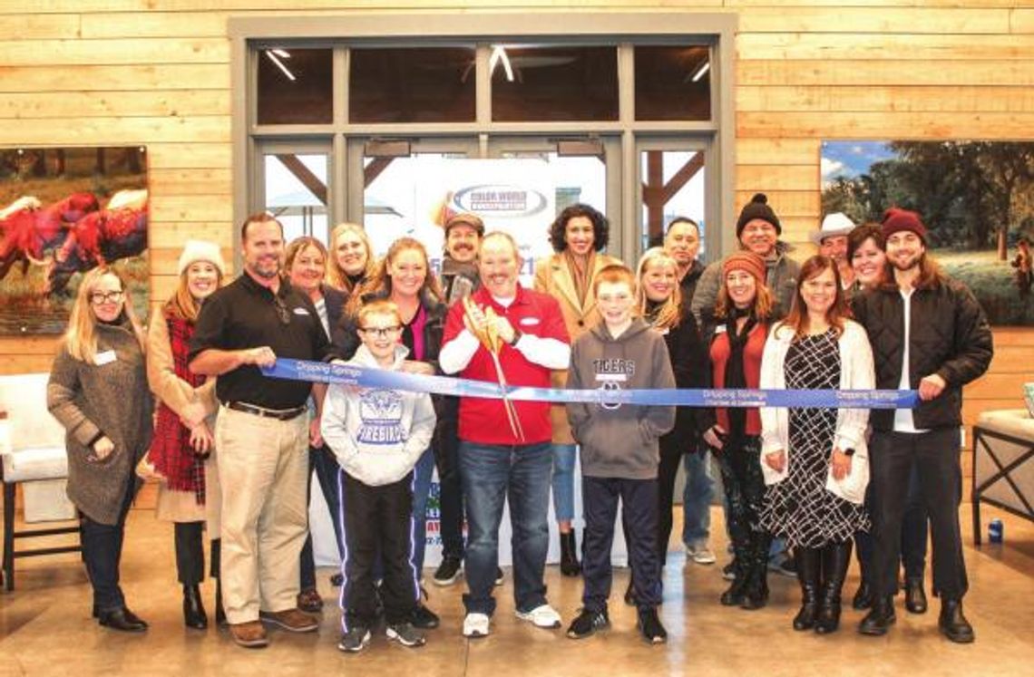 Color World hosts ribbon cutting in Dripping Springs