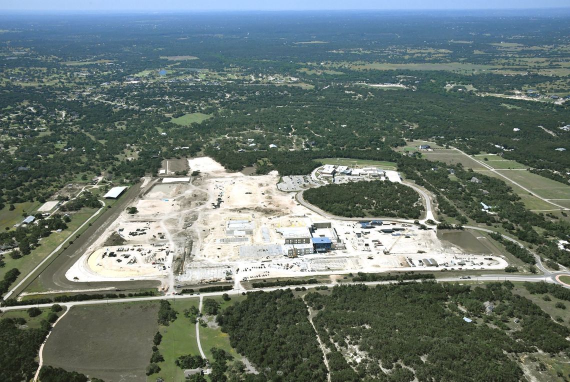 Construction underway at Driftwood Springs High School