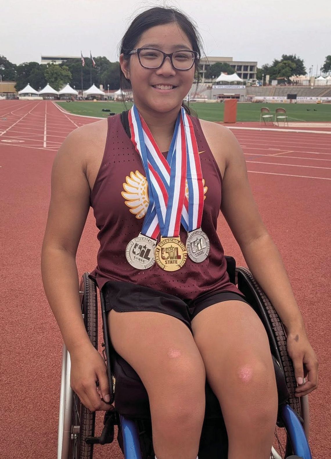 Crew takes home three medals at state track meet