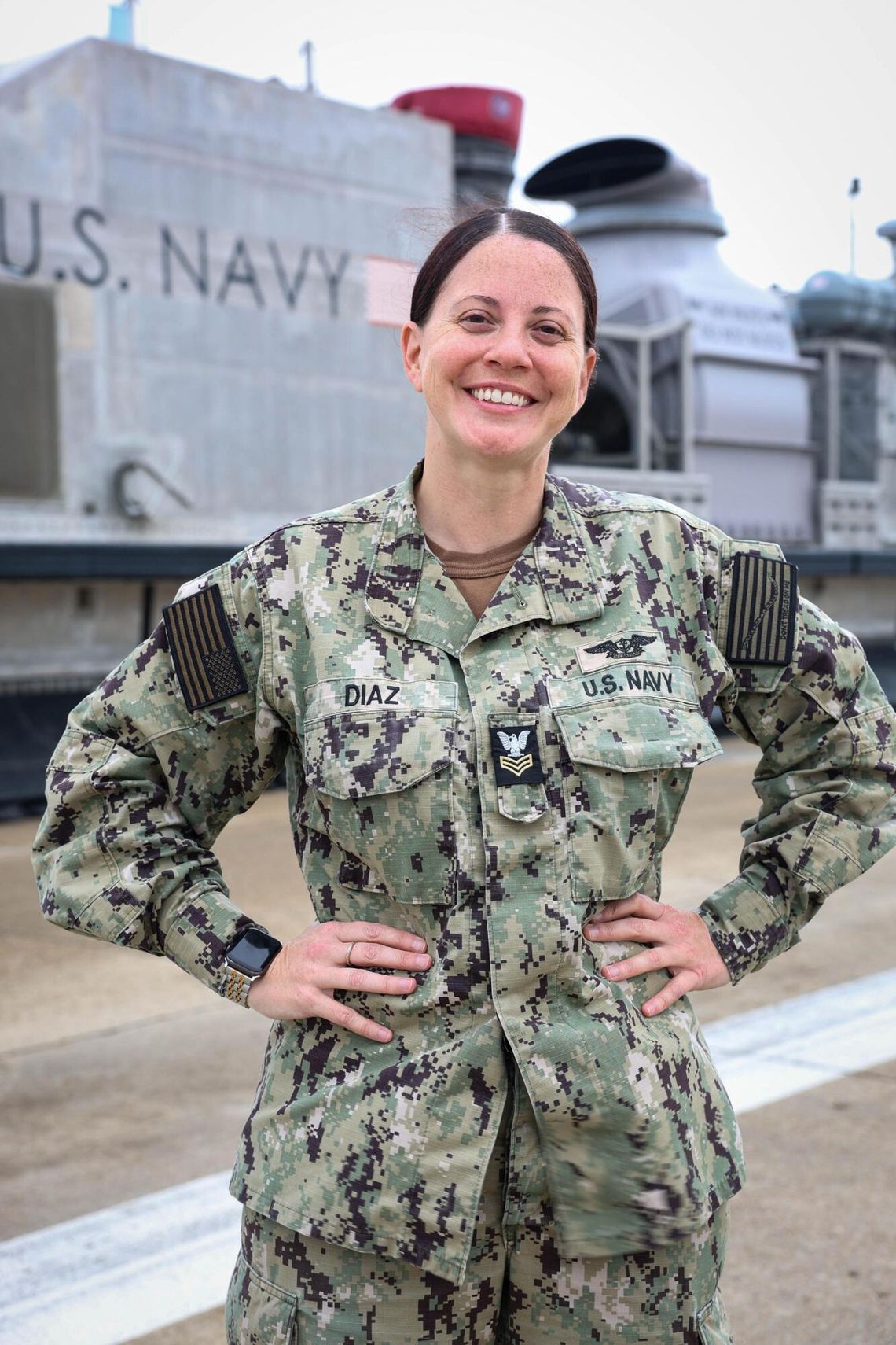 Kaela Diaz.  Photo by Mass Communication Specialist 2nd Class Marieliza Rosales,