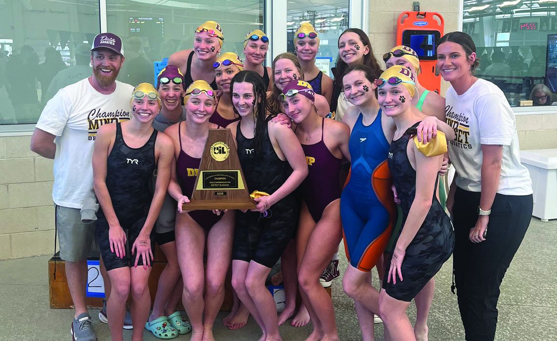 Dripping Springs swimmers take first, second in district