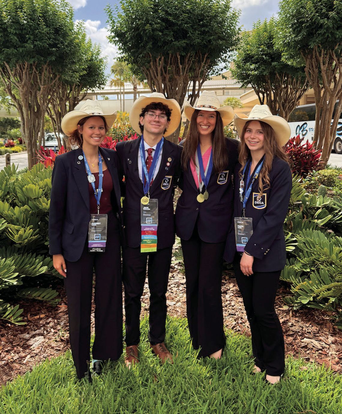 DSHS juniors place in top ten at career conference