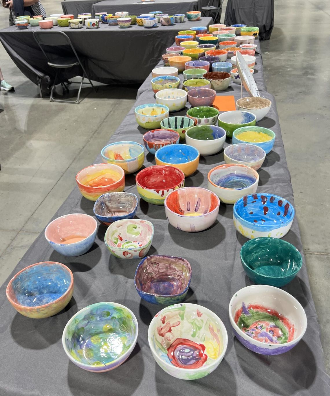 Empty Bowls Project returns Nov. 2 PHOTO BY LANEY ANDERSON Bowls at the event are made by professional artists as well as by local youth.