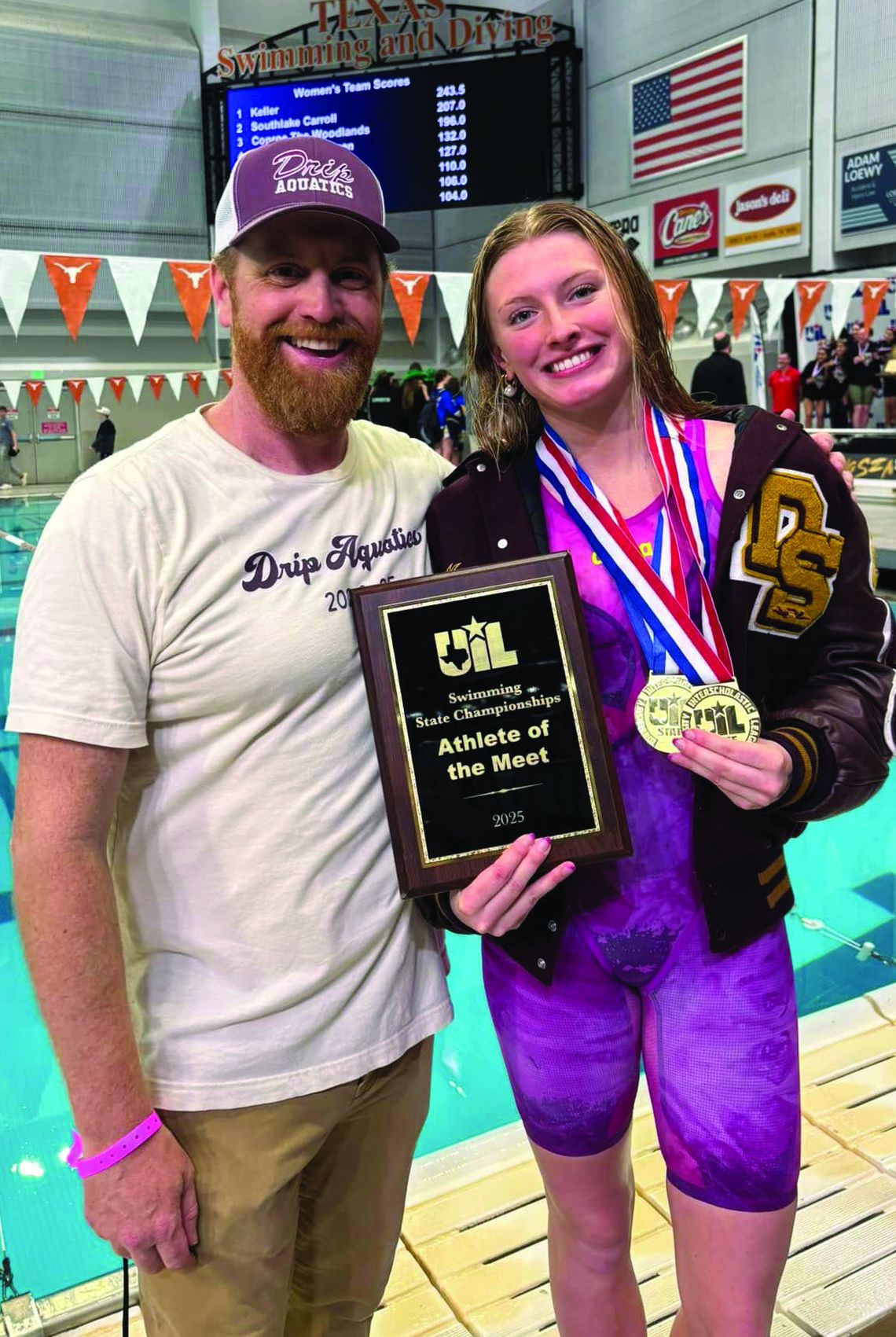 Grace Rabb leads productive state swim performances