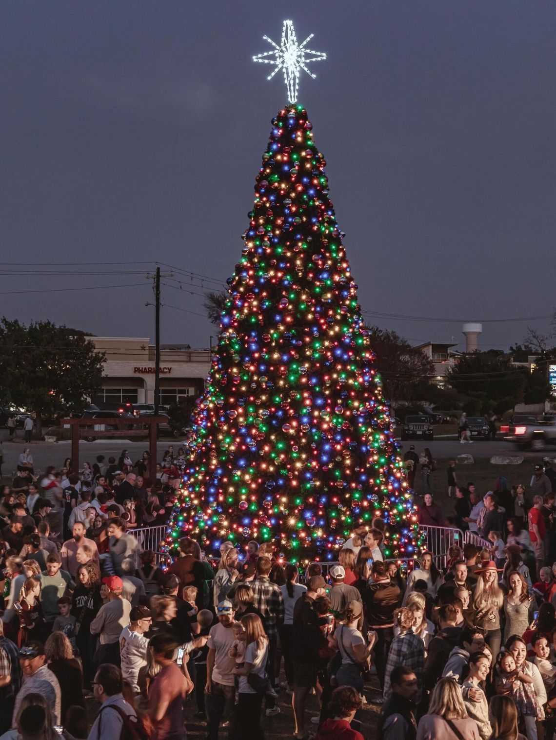 Holiday festivities light up the city PHOTO BY GOODJAY DESIGN The city held its tree lighting on Nov. 29. Courtesy of the City of Dripping Springs.