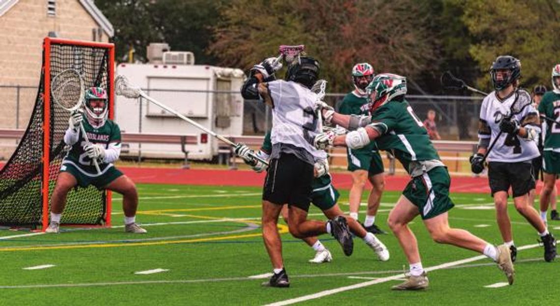 Lacrosse team drops one to The Woodlands