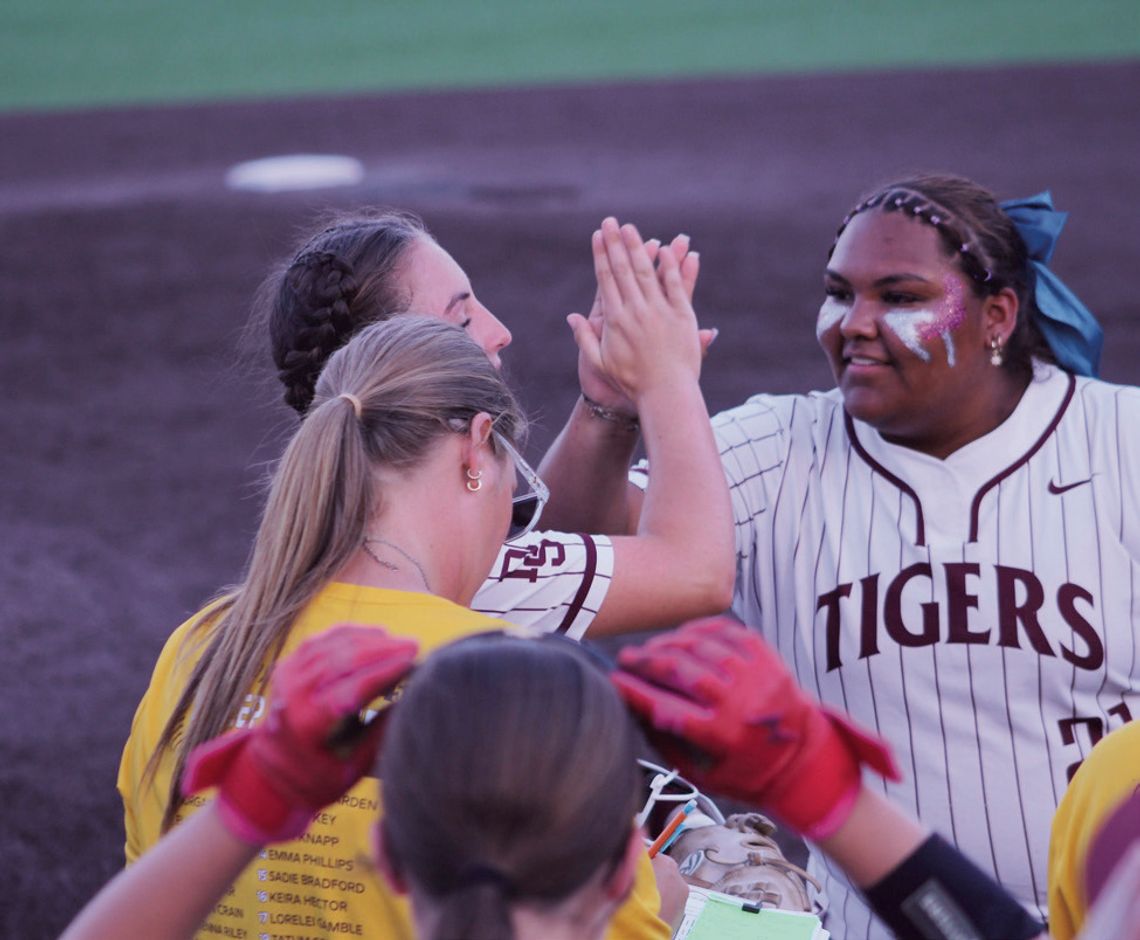 Lady Tigers softball earns state spot; Tigers baseball close on their heels