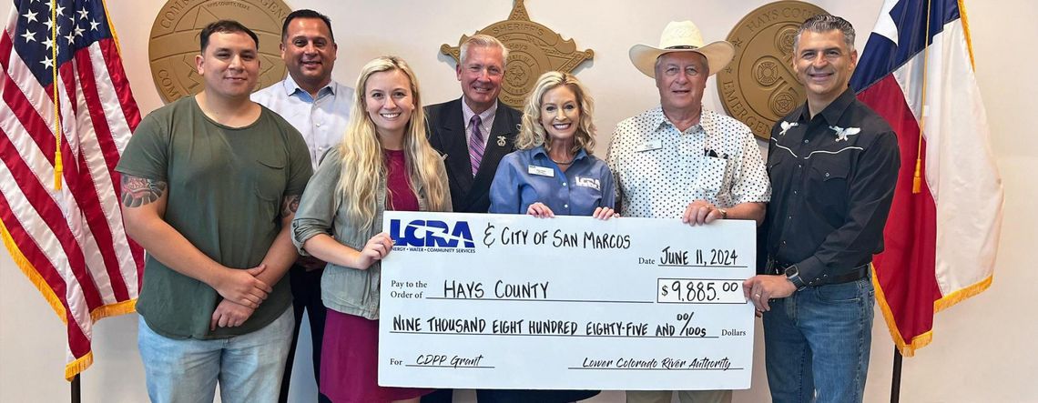 LCRA, San Marcos grant help county get emergency trailer