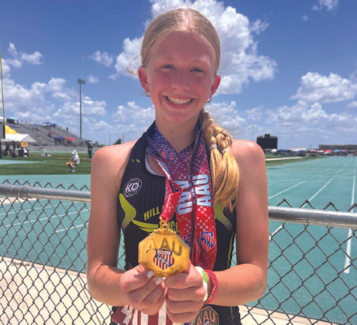 Local 8th grader to compete in Junior Olympic Games