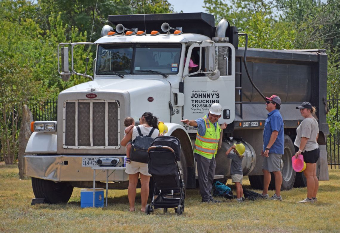 Pound House Farmstead hosts Touch-a-Truck event