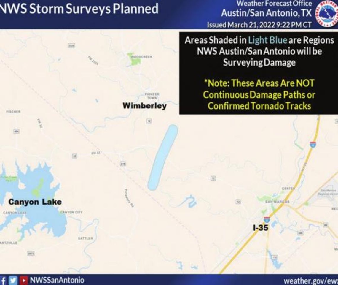 Severe weather spawns tornadoes across Central Texas