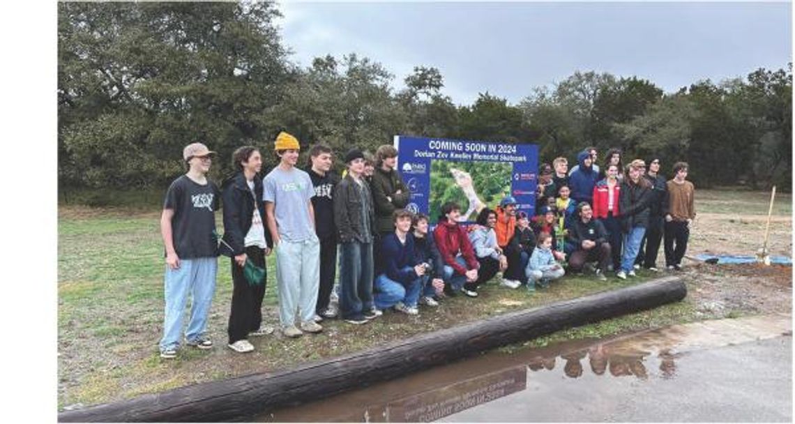 Skatepark breaks ground despite rain