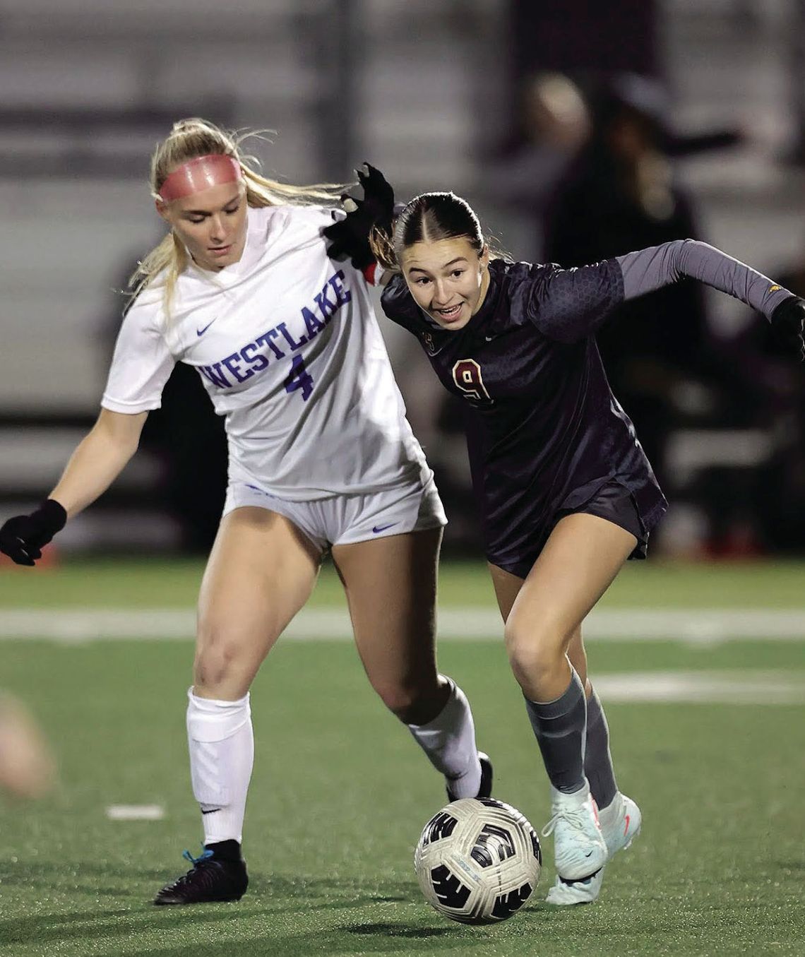 Soccer teams start second half