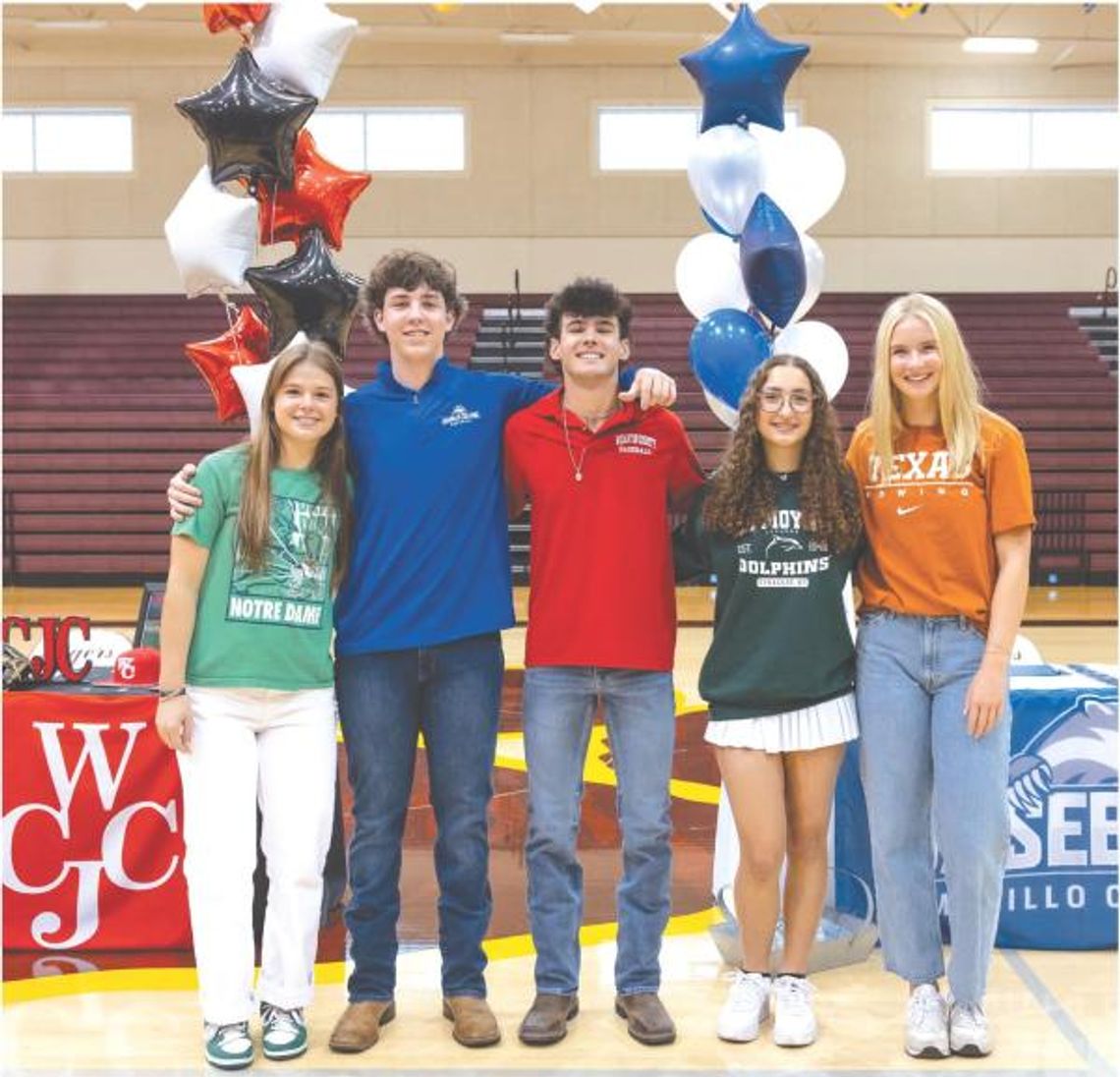 Student athletes sign letters of intent