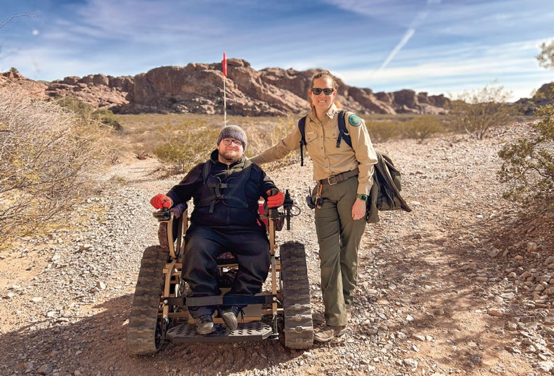 Texas State Parks roll out all-terrain track chairs