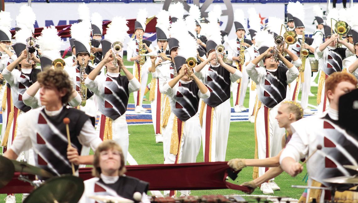 Tiger Band earns top 20 at State