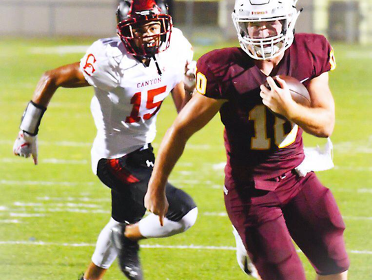 GAME NIGHT: Dripping Springs High School Football vs. Canyon New Braunfels 9-14-18